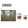 Buy cheap Multicolored Clear Gloss Epoxy Flake Floor Coating Resin Naturally Defoaming from wholesalers