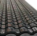 Unique Rustic ASA Synthetic Corrugated Roofing Sheet For Villa Park Construction
