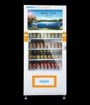 Snack Food Self Service Vending Machine Durable Metal Frame LED Lighting
