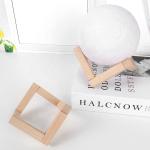 3D Moon Lamp Wooden Base - Mothers Day Gift LED Night Light, Gifts for Kids