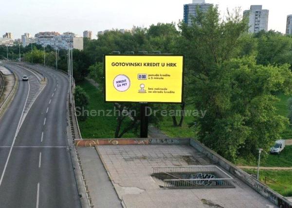 Buy cheap 32 X16 Dots Outdoor Advertising LED Display Full Color PH8 1-2 Year Warranty from wholesalers