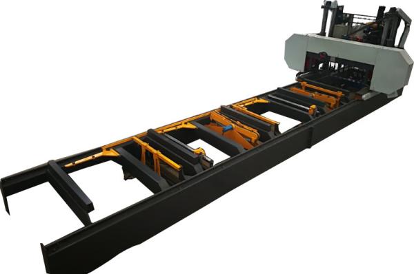 Buy cheap Woodworking Hydraulic Bandsaw Machine Log Cutting Band Sawmill Wood Saw Machine from wholesalers