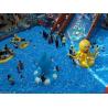 Buy cheap Ocean Style Inflatable Castle Air Jumping Nylon Bouncy Castle Birthday Party from wholesalers