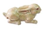 Crystals Easter Bunny Trinket Box Easter Rabbit Trinket Box Bejeweled Rabbit