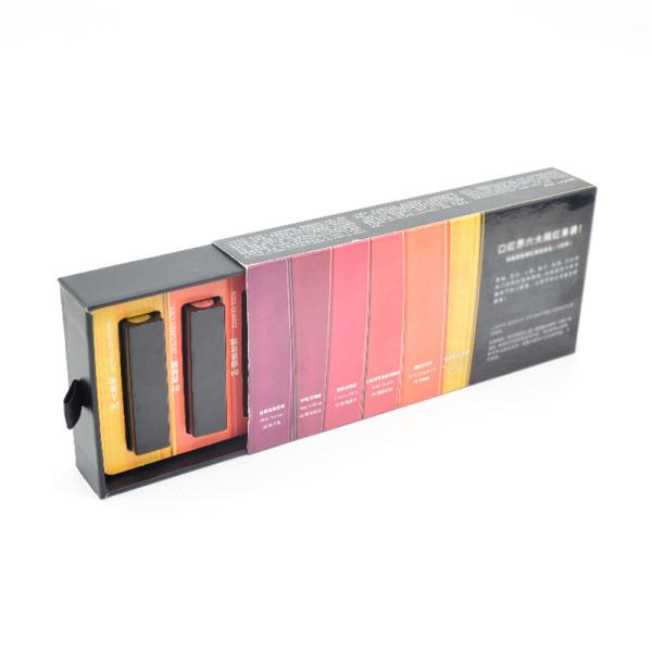 Buy cheap 6pcs Lipstick Packaging Box , ISO Cardboard Sliding Drawer Box from wholesalers