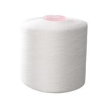 Knotless Raw White 100% Polyester Ring Spun Yarn for Knitting