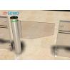 Buy cheap Portable Fingerprint RFID Card Reader Turnstile , Security Turnstile Gate For Shopping Mall from wholesalers