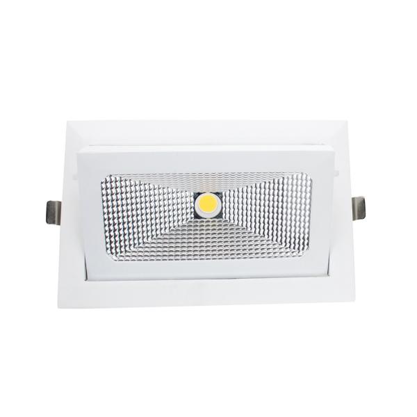 Buy cheap 3300 to 3600lm 30w 90 Degree IP40 Shop 9 Inch Square Recessed LED Downlights from wholesalers