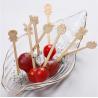 Buy cheap Animal Shape Disposable Bamboo Cocktail Picks Customized Shape Bamboo Food Picks from wholesalers