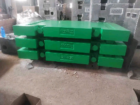 Cast Iron Machinery Forklift Part Of Test Weights