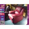 Buy cheap Real Leather Electric Control Home Cinema VIP Theater Seating Reclining Sofa from wholesalers