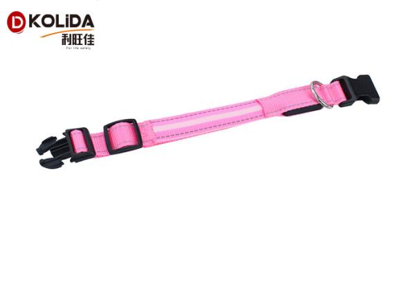 Buy cheap Adjustable Night LED Flashing Dog Collar Luminous Pet Necklace Collar from wholesalers