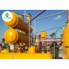 Buy cheap Rubber No Pollution Pyrolysis Oil Plant 10 Ton Batch Type from wholesalers