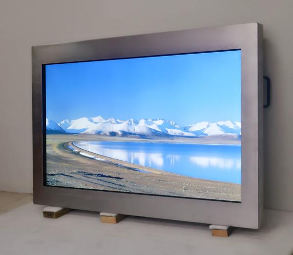 2500 nits High Brightness 65" Outdoor Digital Signage Displays, built-in Android