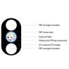 Buy cheap Outdoor Frp Ftth Aerial Drop Cable , 12 Core Fiber Drop Wire from wholesalers