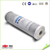 Buy cheap 10'' CTO Activated Carbon Filter Cartridge 45 Degree Water Temperature product