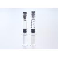 Buy cheap Neutral Glass Prefilled Luer Lock Tip Syringe 1ml Capacity CE Approval product