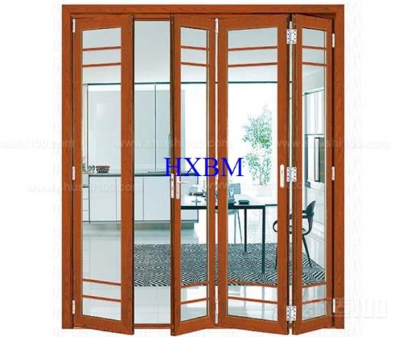 Buy cheap Tempered Clear Glass Aluminum Folding Doors Flush Appearance Anti Aging from wholesalers
