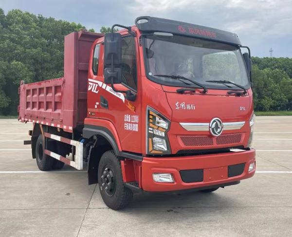 Buy cheap Dongfeng Diesel Dump Truck Two Wheel Drive Rear Drive 4×2 Manual Transmission 8 Square Meters from wholesalers