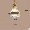 Buy cheap Europe Lustre Copper Led Pendant Chandeliers Lamp Glass Corridor Led Chandelier(WH-CI-140) from wholesalers