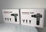 2000mAh Portable Muscle Fascia Massage Gun With 6 Speeds 4 Massage Heads