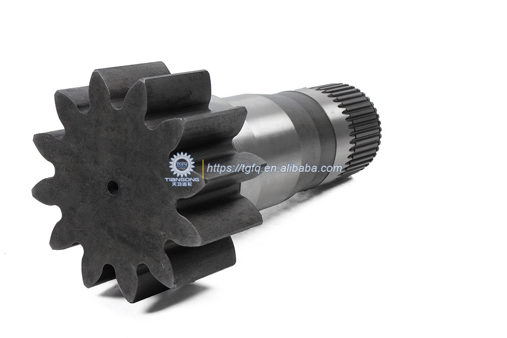 E 345D E 349D E 345B Excavator Swing Pinion Shaft 227-6108 Swing Gear Shaft Swing Parts