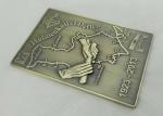 3D Zinc Alloy Die Cast Medals Antique Brass Plating For Memorial Day