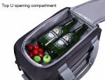 Fashionable Insulated Beach Tote Cooler Bag / Insulated Bottle Cool Bag For