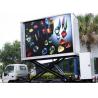 Buy cheap 3 Sides Electronic Full Color Outdoor Message Boards , DIP346 LED Sdvertising Truck from wholesalers