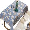Buy cheap 137cm*20m Waterproof Blue Golden Dining Wedding Nonwoven Waterproof Table Cloth Cover from wholesalers