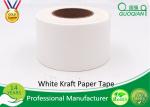 White Waterproof Gummed Self Adhesive Kraft Paper Tape Water Activated Tape