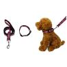 Buy cheap Bright Dog Lead And Collar Set Adjustable 30-48cm Buckledown Dog Collars from wholesalers