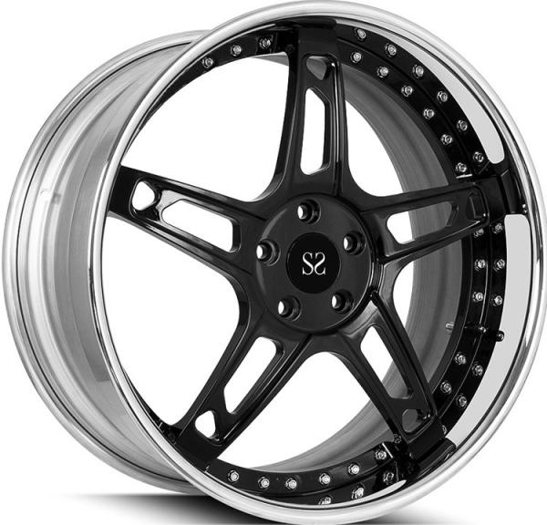 Buy cheap Audi S5 2PC Custom Forged Alloy Rims 20x11 -15ET 5x112 from wholesalers
