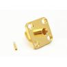 Buy cheap RF Coaxial Cable Connectors Solder Attachment 50Ohm Female SMA Jack Connector from wholesalers