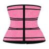 Buy cheap Pink Black Nylon Neoprene 4XL 5XL 3 Hook Waist Trainer With 3 Belts from wholesalers