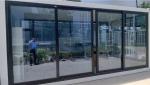Patio Practical Aluminum Outside Soundproof Waterproof Tempered Glass Sliding