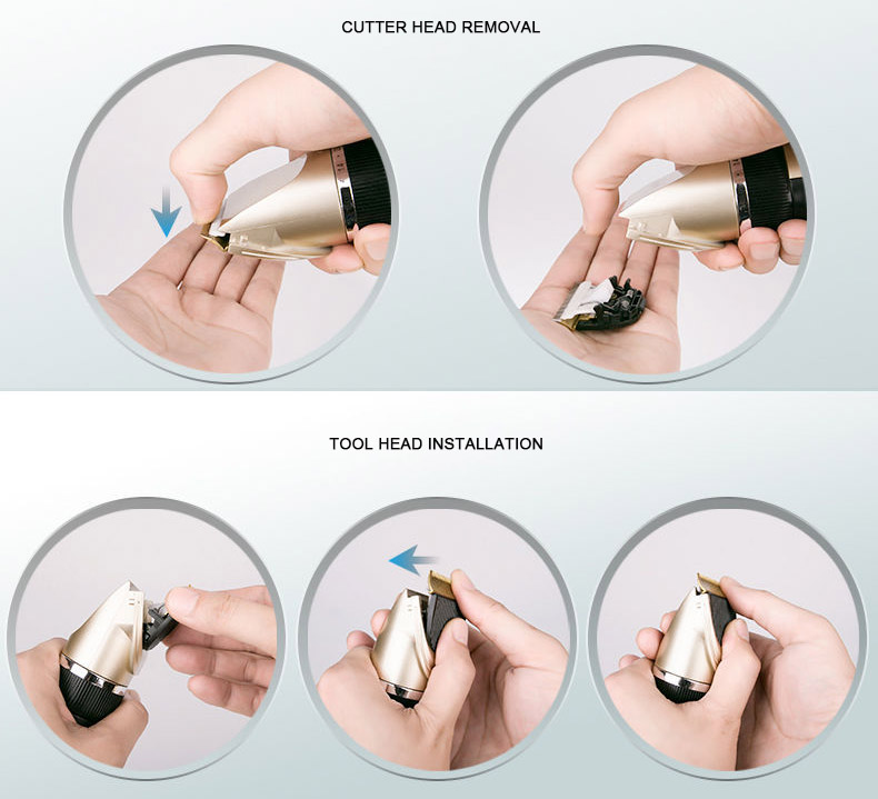 110V-240V Dog Grooming Clippers Cordless Low Noise Cat Grooming Clippers