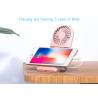 Buy cheap Small Portable Portable Power Banks Handheld Personal Fan 5000mAh Rechargable from wholesalers