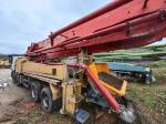 Used Putzmeister 42m Concrete Pump Truck with Mercedes Banz Chassis and Spare