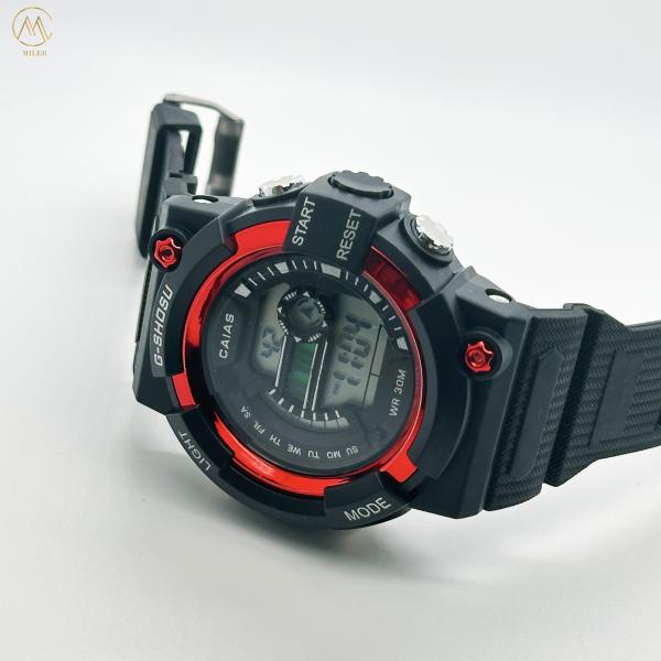 Buy cheap Silicone Case Custom Logo Digital Sport Watch With Buckle Clasp from wholesalers