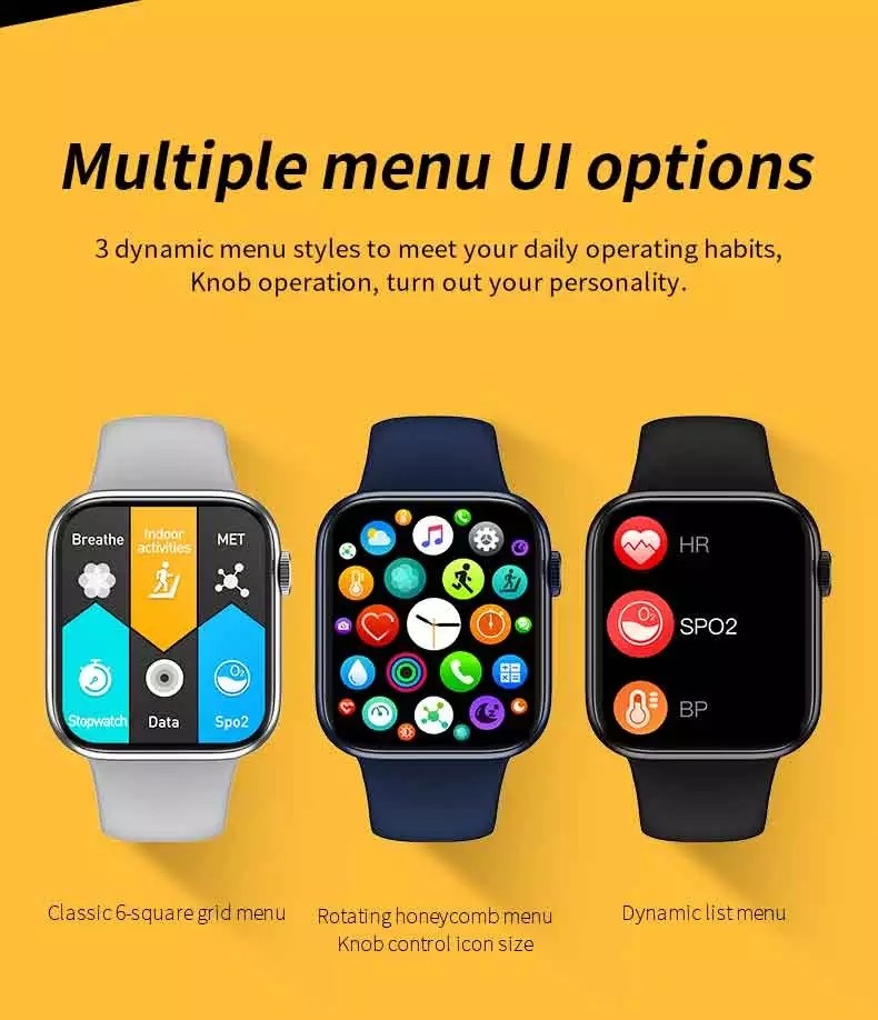 2hrs Charging 44mm Bluetooth Calling Smartwatch 320*385 Screen 250mAh