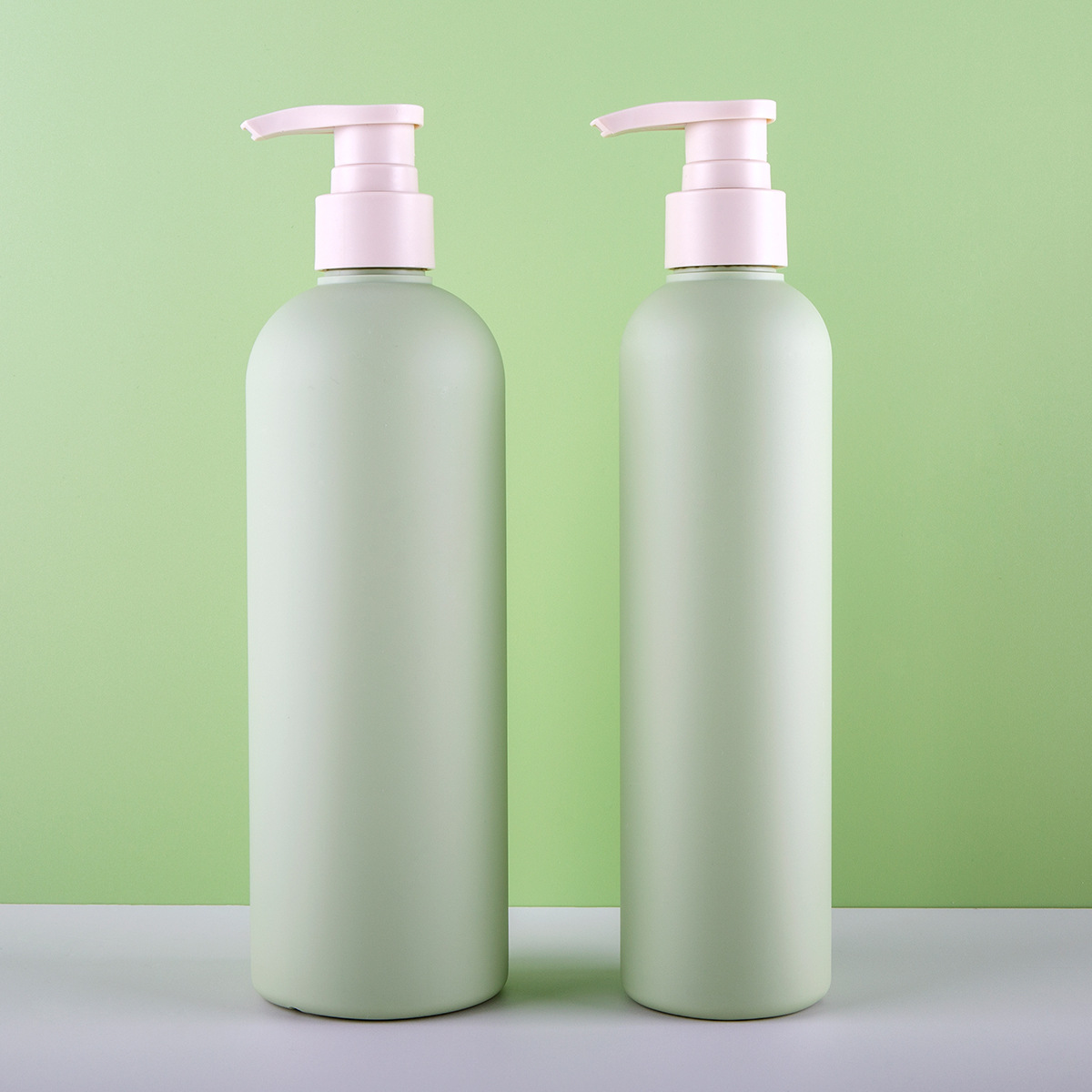 Samples Process 2-3 days 200ml 250ml 500ml Plastic Recycled HDPE Lotion Pump Shampoo Bottle for Luxury Eco PCR Packaging