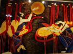 Custom Souvenir Stainless Steel Metal Picture Decorative Painting