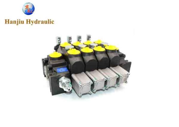 4 Lever 200 Liters Directional Control Valve With Releif Valve For Truck Mounted