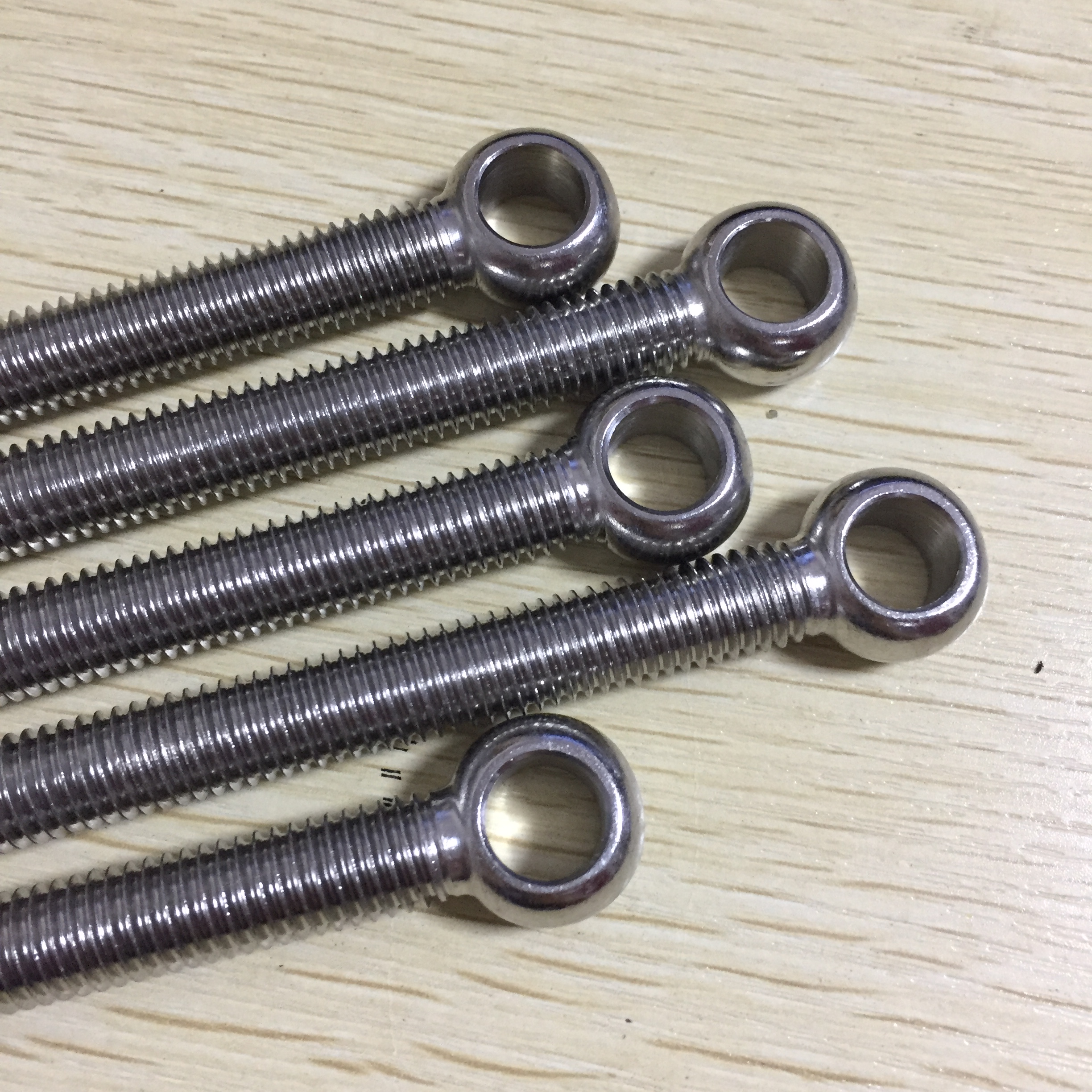 Plain Finish Small M2 M3 Lifting Eye Bolt for Lifting of Stainless Steel Products