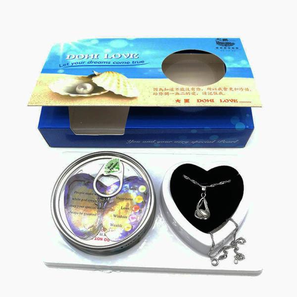 Buy cheap Prefect Jewelry Gift Love Pearl and Wish Pearl Gift Set With Neckalce and Drop Cage Pendant from wholesalers
