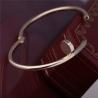 Buy cheap Real Gold JUSTE UN CLOU BRACELET YELLOW GOLD Thick Model Nail Bangle B6048217 from wholesalers