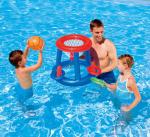 Buy cheap Water Basketball Inflatable Hoop Pool Float Swim Ring Children Toy Fun Game Play from wholesalers