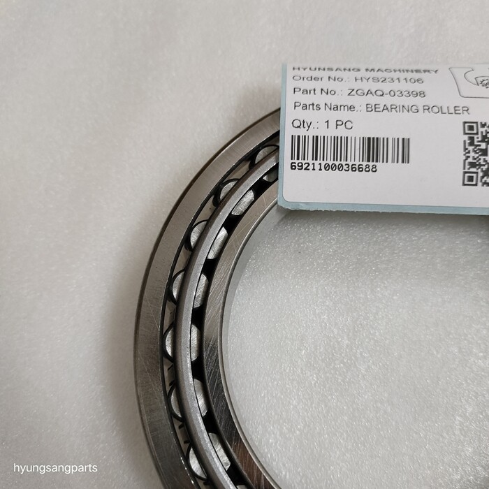 Excavator Taper Roller Bearing ZGAQ-03398 ZGAQ-03875 For R140W9 HW140
