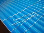 plastic single layer wave roof tile roofing material panel making machine plant